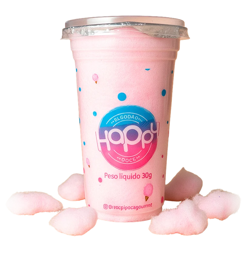 Copo de Happy Rosa