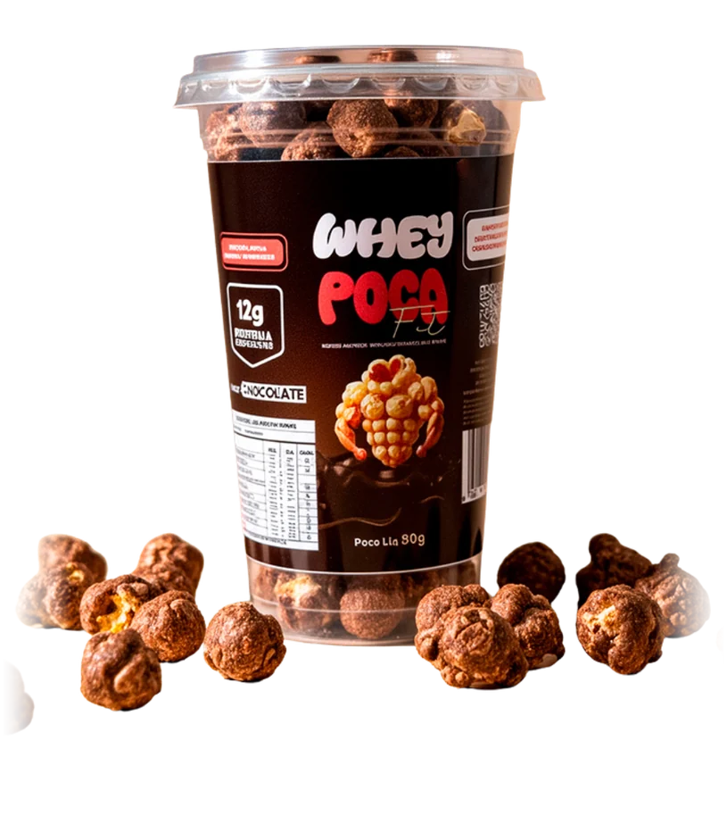 Copo de Wheypoca Chocolate